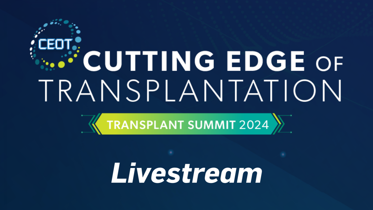 CEoT 2024 Livestream American Society of Transplantation